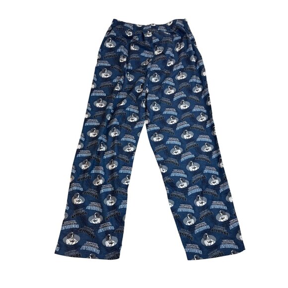 Dog Print Lounge Pant "Youre Right I Do Have An Attitude" Blue White Sz XL - New - Picture 2 of 9